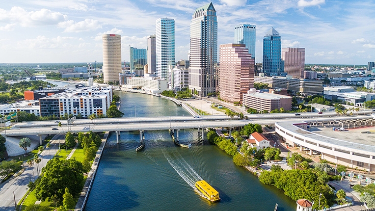Hillsborough River, Tampa. Photo courtesy of Visit Tampa Bay Hillsborough River, Tampa. Photo courtesy of Visit Tampa Bay