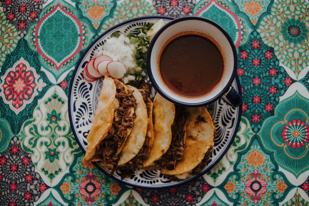 Birria tacos