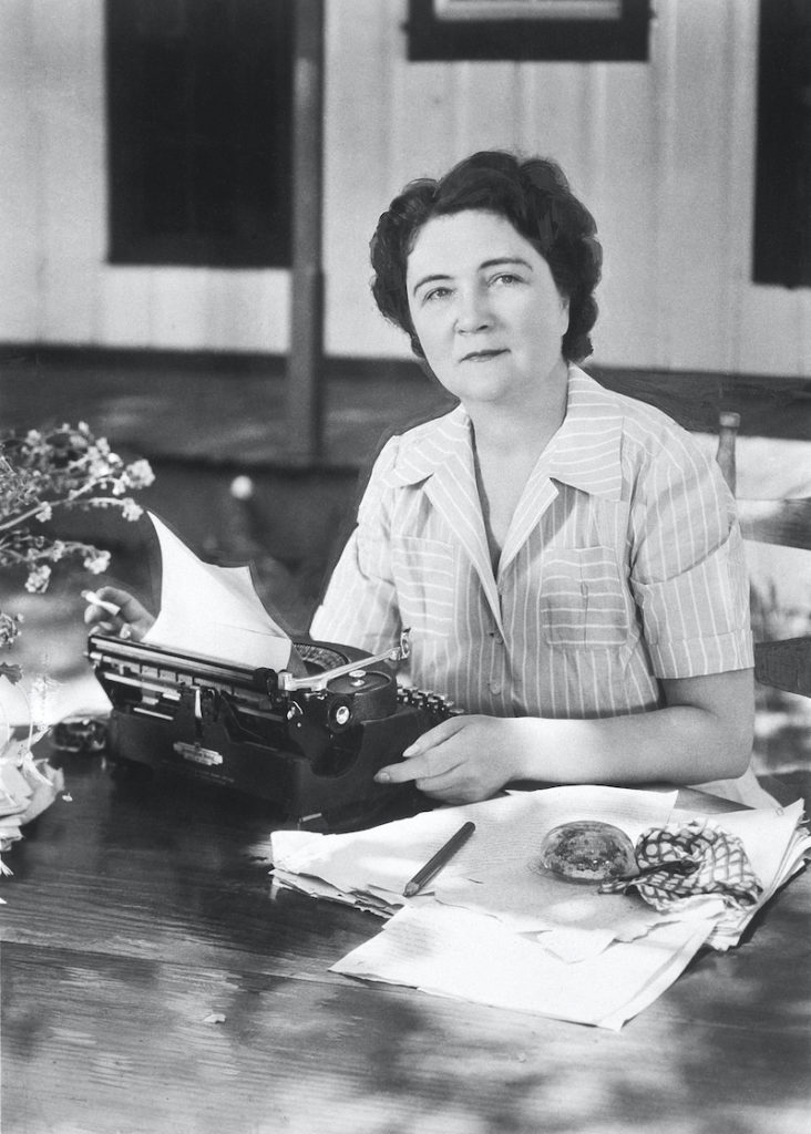 Marjorie Kinnan Rawling, author of Cross Creek Cookery
